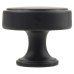 Crofts & Assinder Calgary Round Cabinet Knob - 35mm Diameter - Matt Black Crofts & Assinder Calgary Round Cabinet Knob - 35mm Diameter - Matt Black