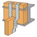 Simpson Strong Tie Joist Hanger - Adjustable Height Strap - Long Leg - 150mm Width Simpson Strong Tie Joist Hanger - Adjustable Height Strap - Long Leg - 150mm Width