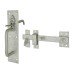 Heavy Duty Council Pattern Suffolk Gate Thumb Latch - 203 x 44mm - Galvanised