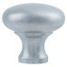 Alexander & Wilks Wade Round Cabinet Knob - 32mm Diameter - Satin Chrome