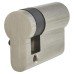 Exel 5 Pin 46mm Euro Single Cylinder - 35 + 11mm - Polished Nickel - Keyed to Differ