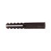 Rawlplug Plastic Wall Plug - 7 x 45mm - Brown - Pack of 100