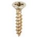 TIMCO Velocity Pozi Countersunk Wood Screws - 4.0 x 20mm - Yellow Zinc - Pack of 200