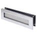 Olde Forge Telescopic Sleeved Letter Plate - 315 x 92mm - Door Thickness 42-72mm - Pewter