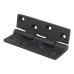 Olde Forge Cast Iron Butt Door Hinge - 100 x 65 x 4.5mm - Antique Black Iron - Pair