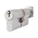 Eurospec 5 Pin 70mm Euro Thumbturn Cylinder - 35mm Turn + 35mm - Satin Chrome - Master Keyed Eurospec 5 Pin 70mm Euro Thumbturn Cylinder - 35mm Turn + 35mm - Satin Chrome - Master Keyed