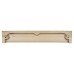 Alexander & Wilks Quantock Cabinet Cup Handle - 203mm Centres - PVD Polished Nickel