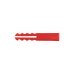 Rawlplug Plastic Wall Plug - 6 x 35mm - Red - Pack of 100 Rawlplug Plastic Wall Plug - 6 x 35mm - Red - Pack of 100