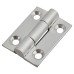 Solid Drawn Butt Cabinet Hinge - 25 x 19 x 1.45mm - Satin Chrome - Pair Solid Drawn Butt Cabinet Hinge - 25 x 19 x 1.45mm - Satin Chrome - Pair