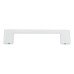 Exel 9mm Slim D-Bar Cabinet Pull Handle - 192mm Centres - White Exel 9mm Slim D-Bar Cabinet Pull Handle - 192mm Centres - White