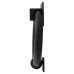 Hampstead Ring Door Knocker - 140 x 120mm - Matt Black