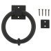 Hampstead Ring Door Knocker - 140 x 120mm - Matt Black Hampstead Ring Door Knocker - 140 x 120mm - Matt Black