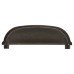 Exel Walton Cabinet Cup Handle - 76mm Centres - Antique Pewter