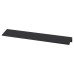 Exel Serva Lipped Edge Cabinet Pull Handle - 160mm Centres - Black