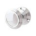 Heritage Brass by M Marcus Goodrich Mortice Door Knob - 69mm Rose Diameter - Polished Chrome