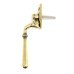 From The Anvil Newbury Locking Espagnolette Casement Window Handle - Left - Aged Brass