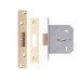 ERA Viscount 5 Lever Deadlock - 76mm Case - 56mm Backset - Polished Brass 