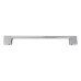 Exel 9mm Slim D-Bar Cabinet Pull Handle - 192mm Centres - Polished Chrome