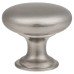 Exel Domed Round Cabinet Knob - 30mm Diameter - Satin Chrome