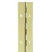 Exel Steel Continuous Piano Hinge - 1845 x 25 x 0.7mm - Polished Brass 