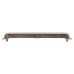 Alexander & Wilks Quantock Cabinet Cup Handle - 203mm Centres - Satin Nickel