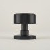 Jedo by Frelan Step Mortice Door Knob - 60mm Rose Diameter - Matt Black