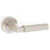 Burlington BUR30 Satin Nickel Door Handles on Round Rose - Westminster Range 
