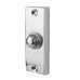 Exel Plain Edge Period Bell Push - 80 x 30mm - Polished Chrome