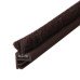 Exitex Sash Window Offset Leg Pile Carrier - 2200mm Length - 6.5mm Pile - Brown