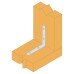 Simpson Strong Tie Light Duty Angle Bracket - 80 x 80 x 18mm