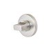 Exel Bathroom Turn & Release with Indicator - 53mm Diameter - Satin Aluminium