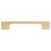 Exel Bibury 8mm Slim D-Bar Cabinet Pull Handle - 160mm Centres - Satin Brass Exel Bibury 8mm Slim D-Bar Cabinet Pull Handle - 160mm Centres - Satin Brass