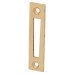 Hampstead Aspen Lines Locking Mortice & Hook Plate Window Fastener - Reversible - Satin Brass 
