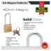 Burg Wachter Long Shackle Magno Padlock - 40mm Body - 22 x 65mm Shackle - Keyed Alike - Pack of 5