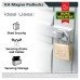 Burg Wachter Long Shackle Magno Padlock - 40mm Body - 22 x 65mm Shackle - Keyed Alike - Pack of 5