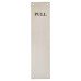 Stainless Steel Finger Plate - Pull - 300 x 75 x 1.2mm - Polished