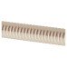 Exel Crewe 10mm Reeded D-Bar Cabinet Pull Handle - 96mm Centres - Satin Nickel
