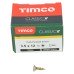 TIMCO Classic Pozi Countersunk Wood Screws - 3.5 x 12mm - Yellow Zinc - Pack of 200