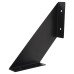 Exel Side Mounted Shelf Bracket - Matt Black