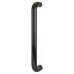 Hoppe AR602/425 Nylon D-Bar Door Pull Handle - Bolt Fix - 425mm c/c - Ebony Black