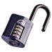 Squire Combination All Weather Long Shackle Padlock - 50mm Body - 22 x 38mm Shackle - Blue Squire Combination All Weather Long Shackle Padlock - 50mm Body - 22 x 38mm Shackle - Blue