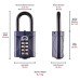 Squire Combination All Weather Long Shackle Padlock - 50mm Body - 22 x 38mm Shackle - Blue Squire Combination All Weather Long Shackle Padlock - 50mm Body - 22 x 38mm Shackle - Blue