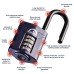 Squire Combination All Weather Long Shackle Padlock - 50mm Body - 22 x 38mm Shackle - Blue Squire Combination All Weather Long Shackle Padlock - 50mm Body - 22 x 38mm Shackle - Blue
