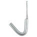 Tubular Garage and Shed Storage Hook - 25mm Depth - Chrome - Pack of 2