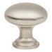 Exel Domed Round Cabinet Knob - 30mm Diameter - Satin Nickel