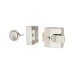 Yale 85 Double Locking Nightlatch - 40mm Backset - Polished Chrome Case/Cylinder