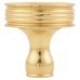 Heritage Brass by M Marcus Venetian Round Cabinet Knob - 32mm Diameter - Polished Brass