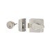 Arrone AR845 Deadlocking Nightlatch - 40mm Backset - Silver Case/Satin Chrome Cylinder