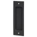 Olde Forge Flush Handle - 165 x 53mm - Matt Black