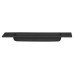 Olde Forge Flush Handle - 165 x 53mm - Matt Black